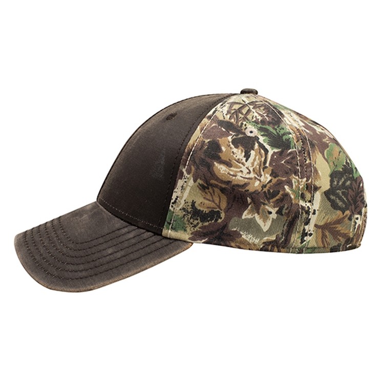 OTTO CAP® Camouflage 6 Panel Low Profile Baseball Cap 11