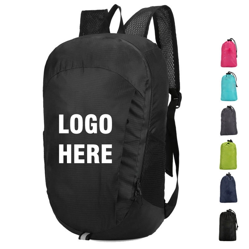 Custom Lightweight Daypack Foldable Backpack for Travel 5