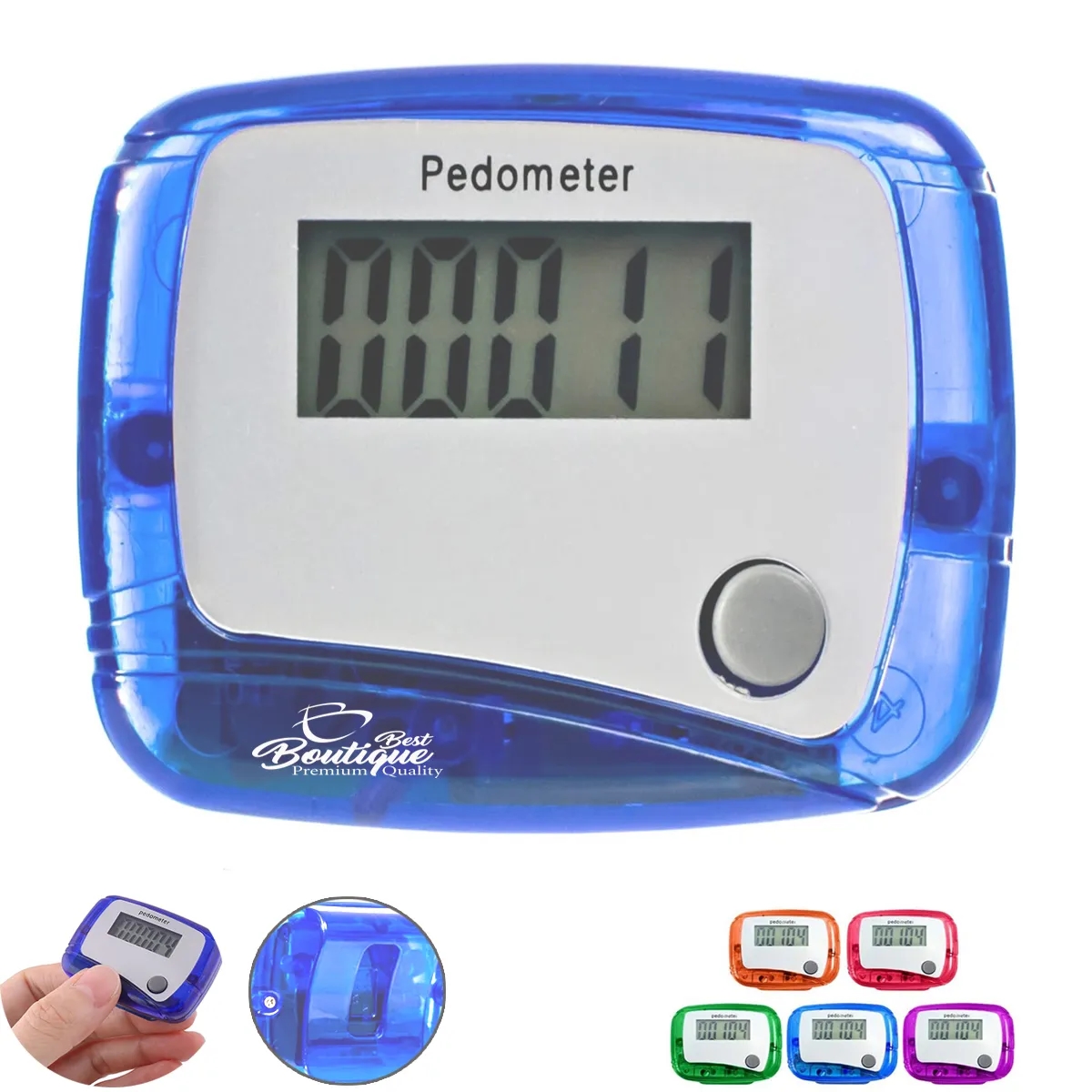 E-Carry Single Function Outdoor Clip-on Pedometer 3