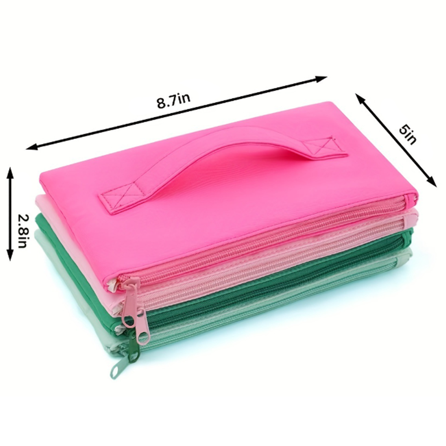 Large capacity fashionable one-piece makeup bag 2