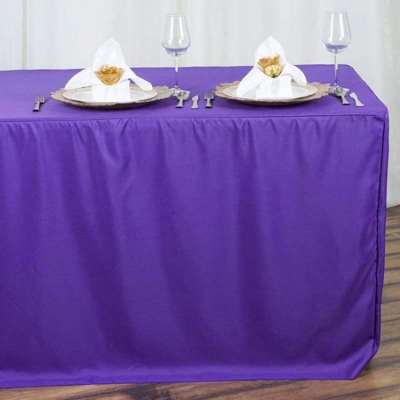 6FT Fitted Trade Show Table Cover - Full Color Imprint 46