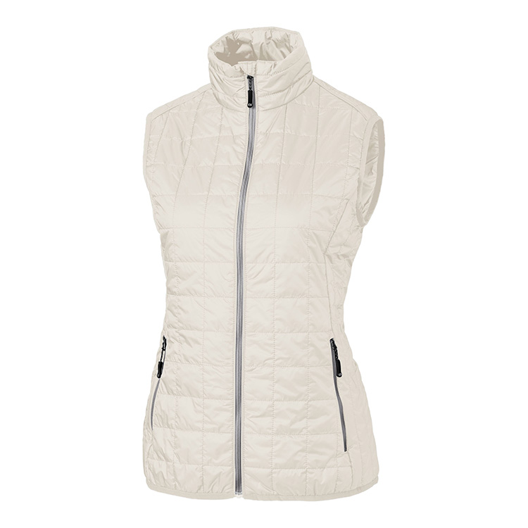 Cutter and Buck Ladies PrimaLoft Full Zip Puffer Vest 9
