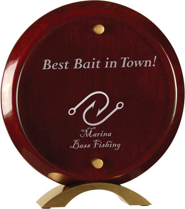 8-1/2" Round Acrylic Standup 2