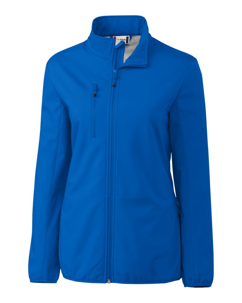 Clique Trail Recycled Stretch Softshell Womens Full Zip Jacket 54