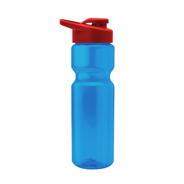 Blazer 28oz Transparent Bike Bottle w/Drink-thru Lid 986
