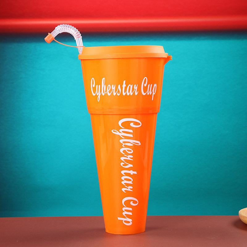 PP Double Layer Coke Cup with Popcorn Cup 6