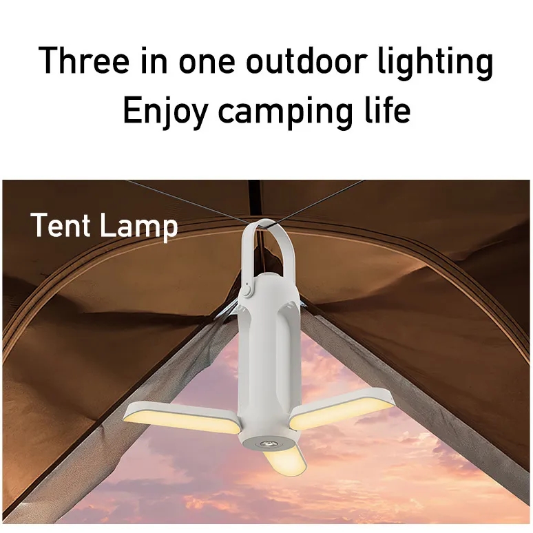 Outdoor Camping Light USB Rechargeable 8