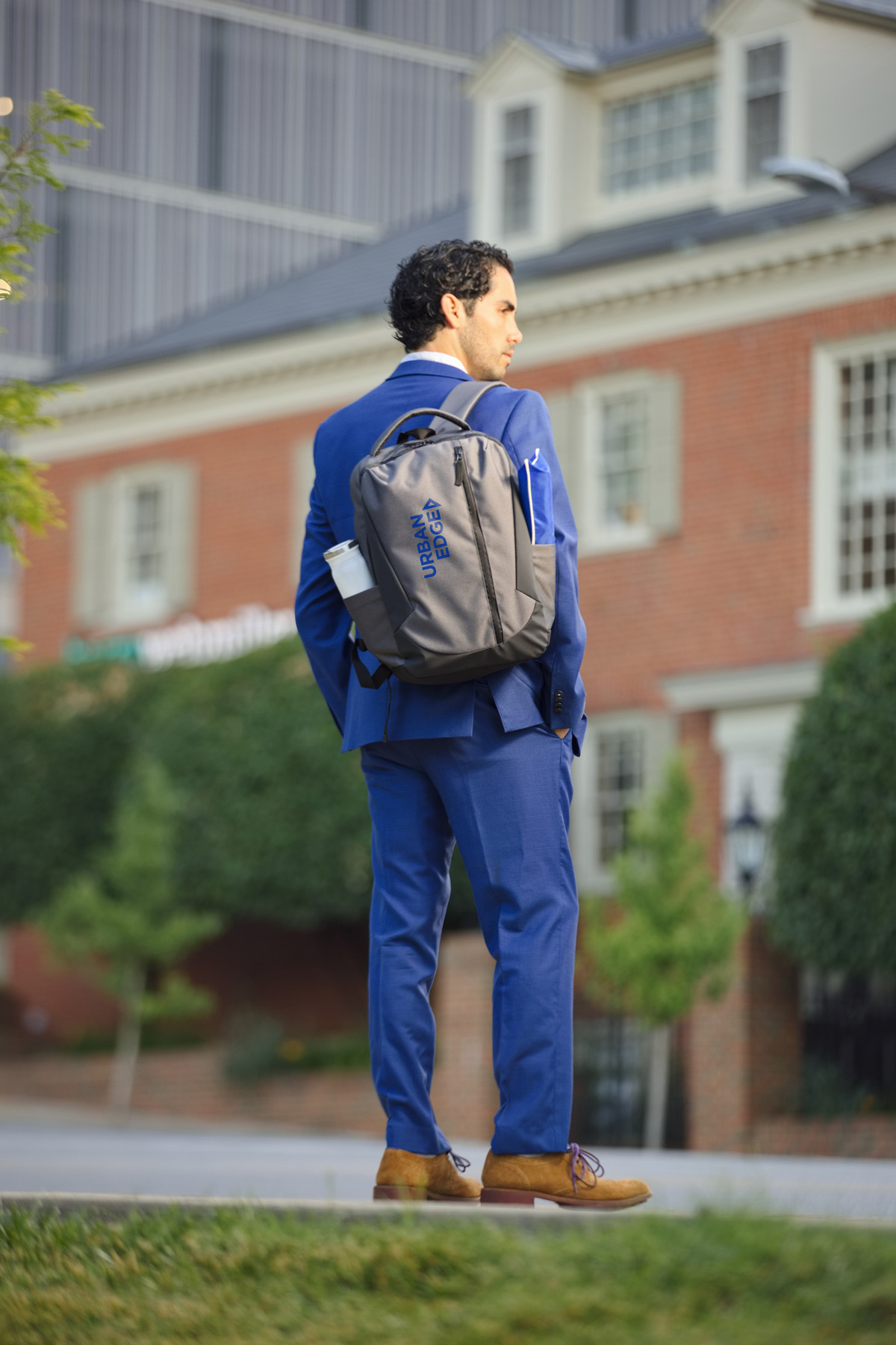 Metro Tech Backpack, custom backpack with logo imprint 12