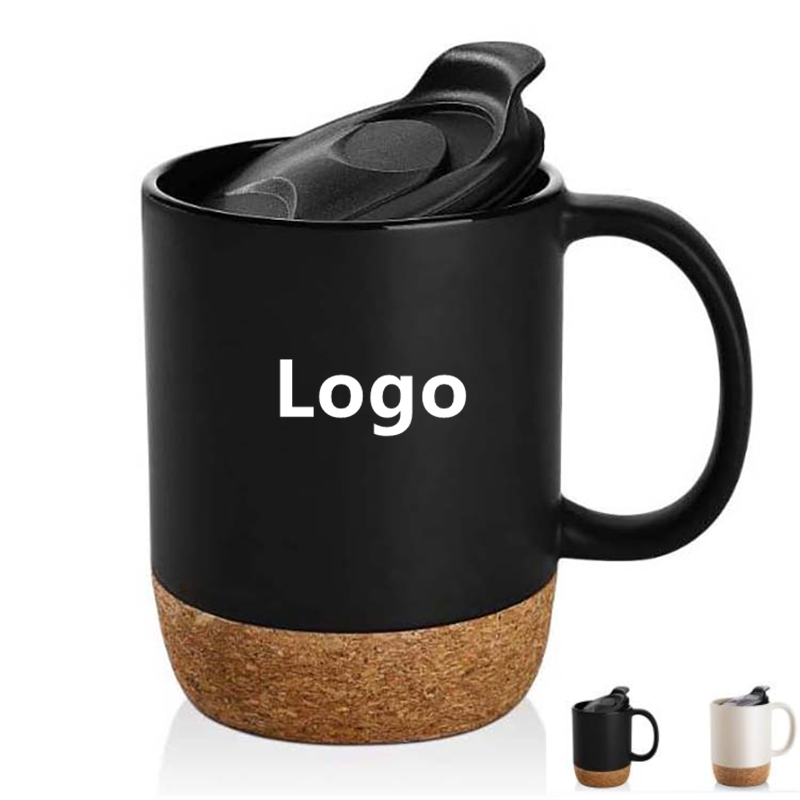 Cork Bottom Ceramic Mug 15oz 4