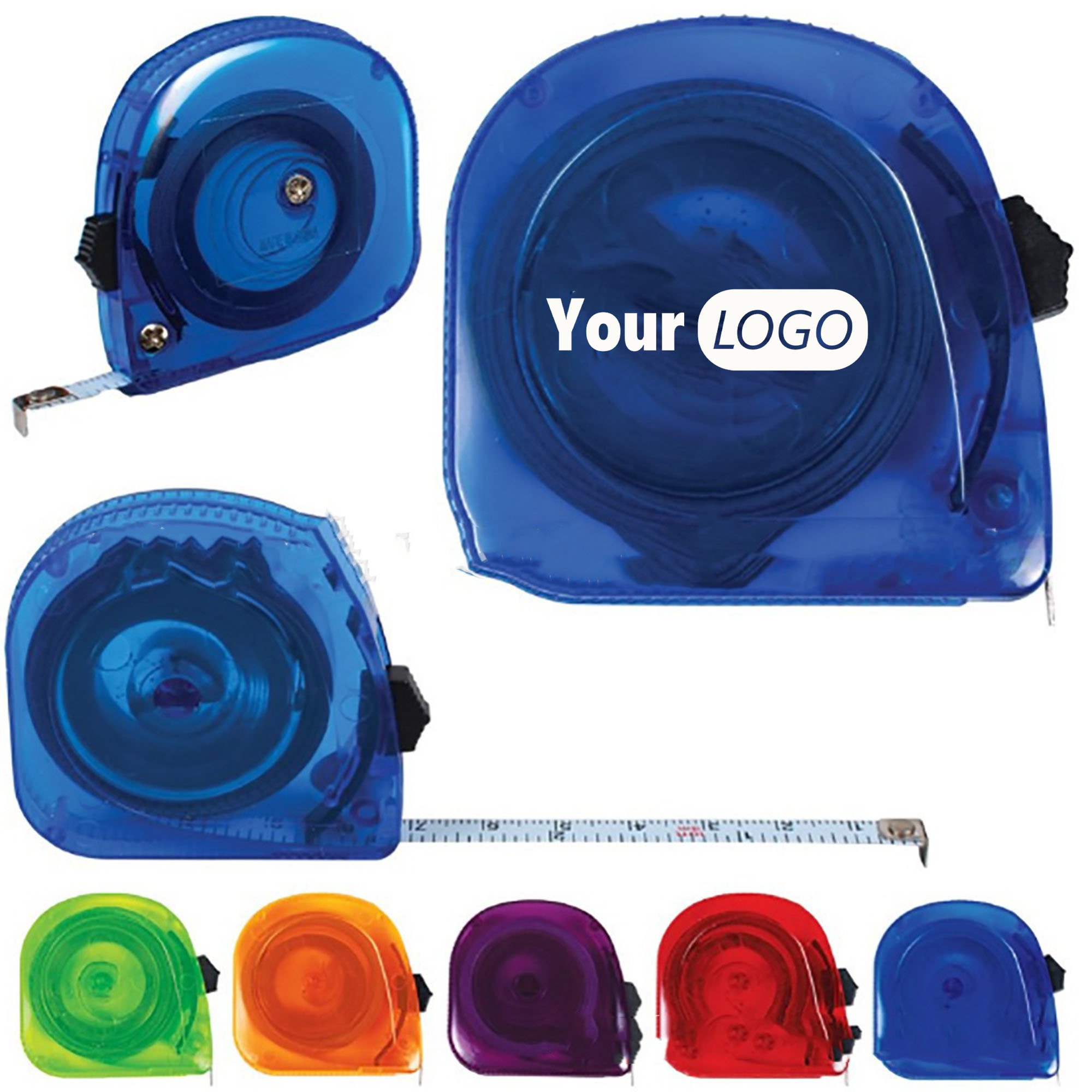 Transparent Shell Plastic Tape Measure 3