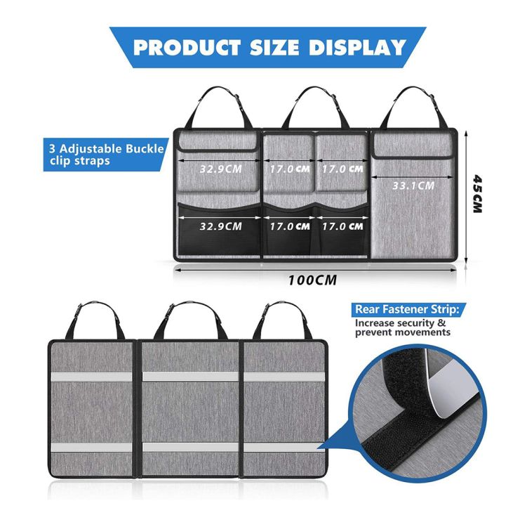 Car Trunk Organizer and Storage 5