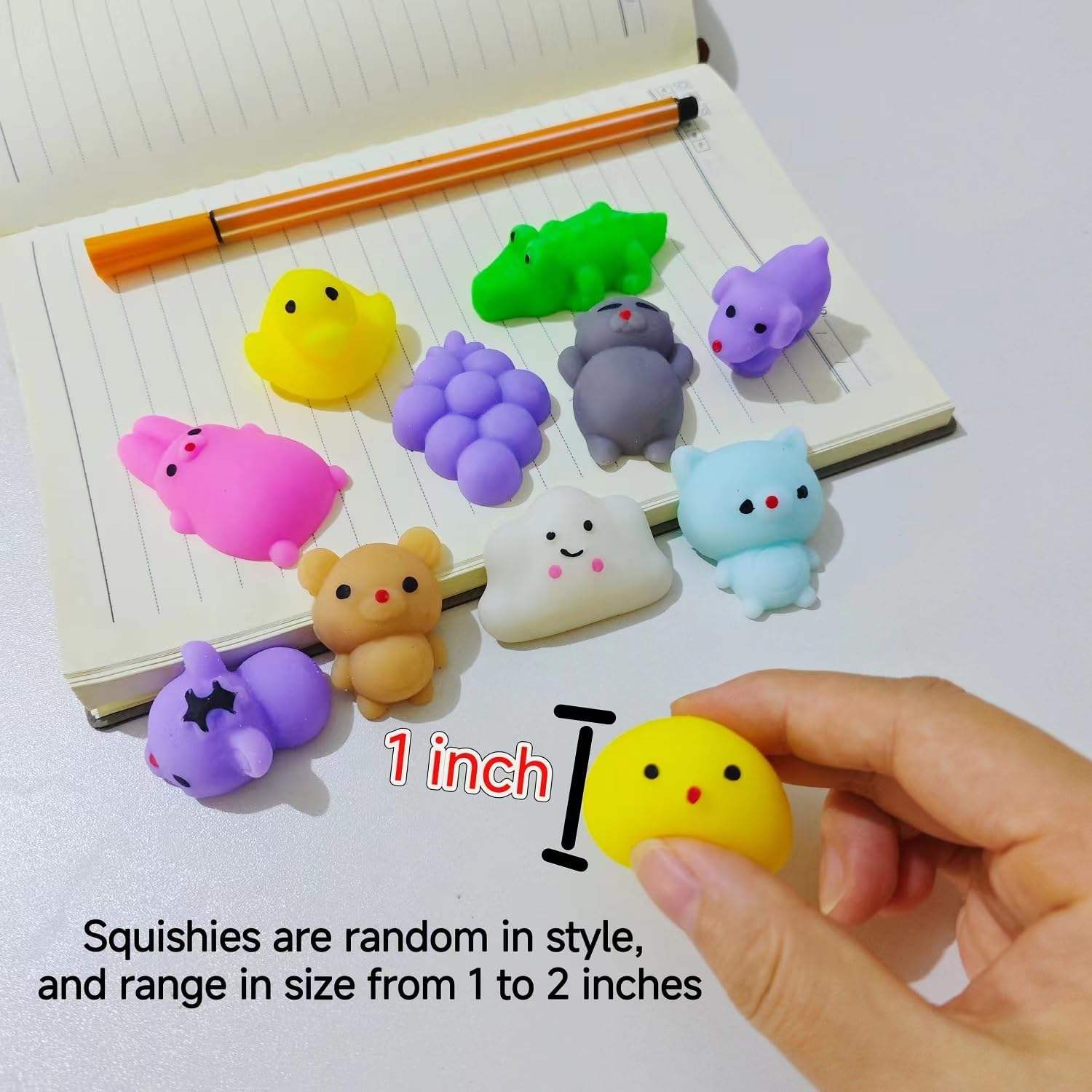 80PCS Animal Stress Relief Squishy Toys Set 6