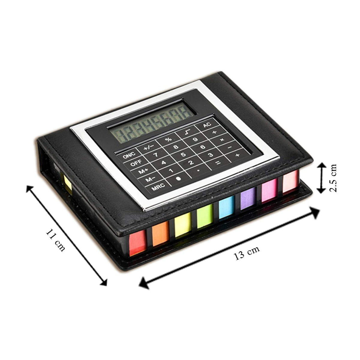 Executive Calculator & Notebook Organizer with Flags 5