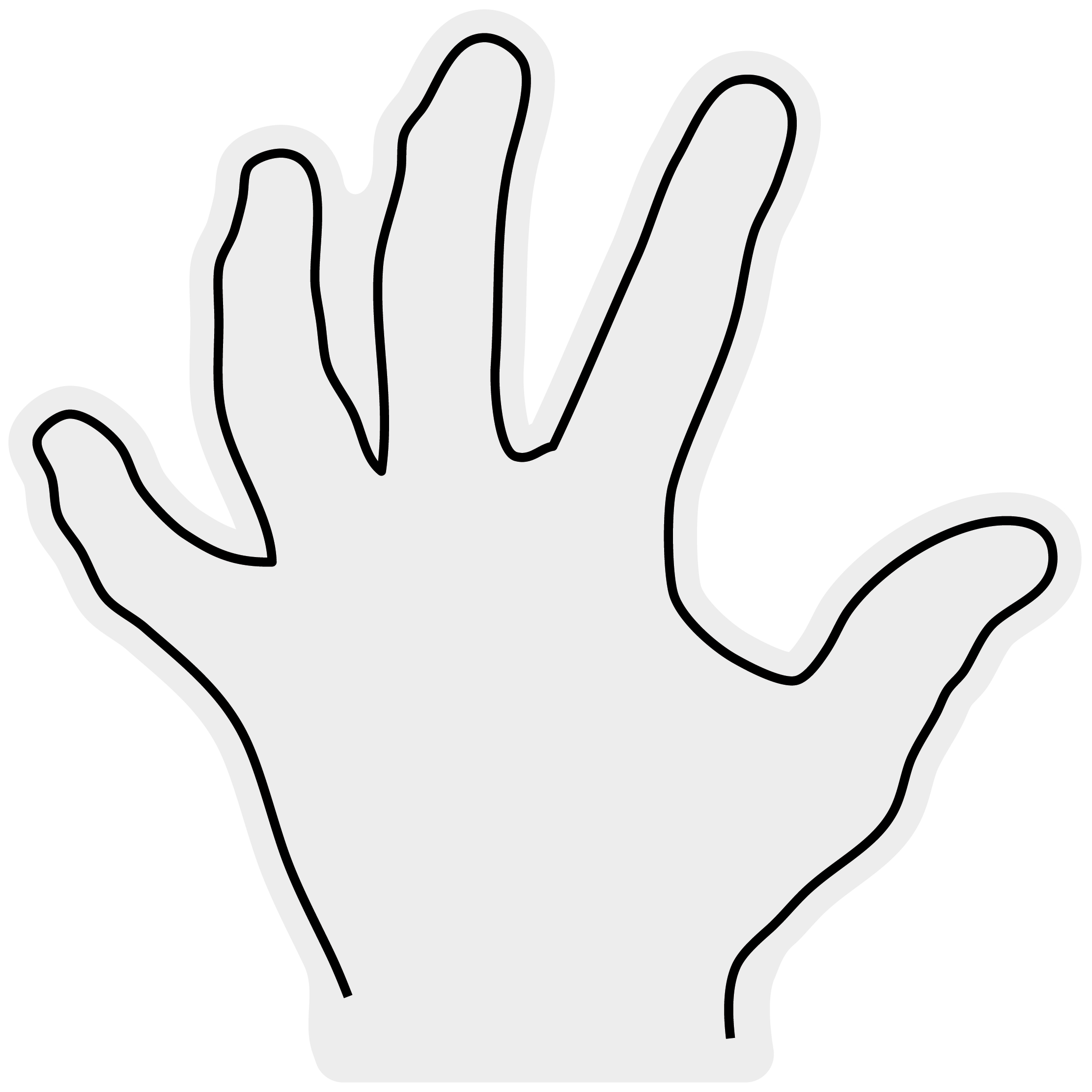 Basketball Hand 6