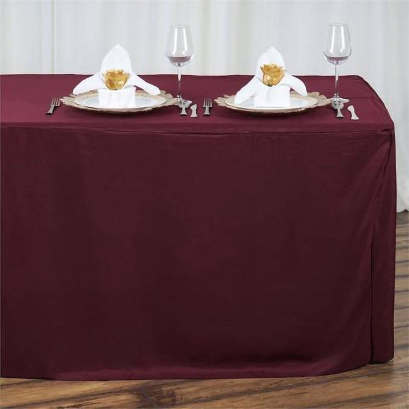 6FT Fitted Trade Show Table Cover - Full Color Imprint 42