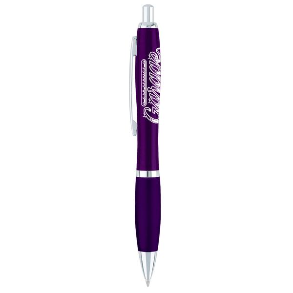 Curvaceous Metal Ballpoint Pen 3