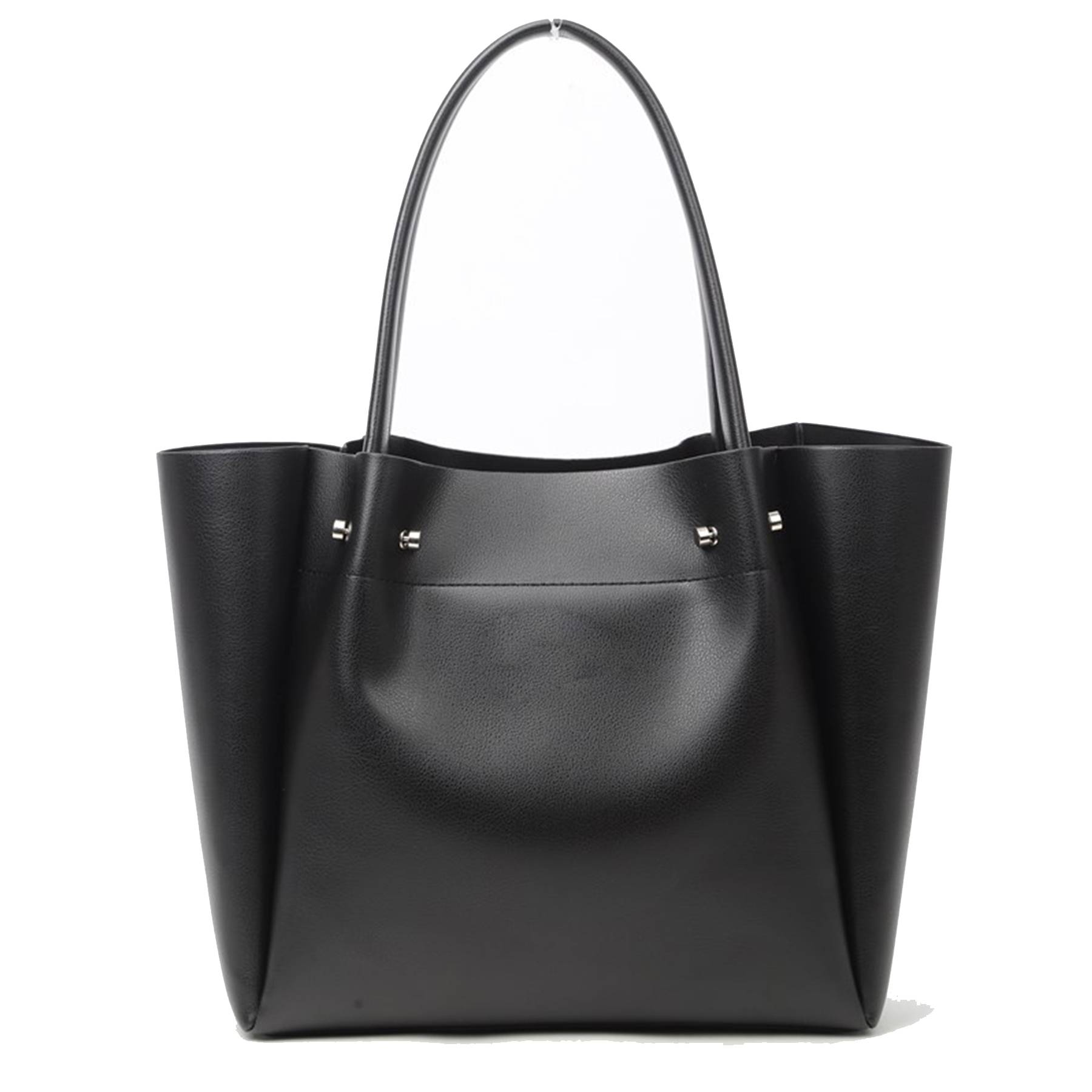 PU Large capacity shopping shoulder tote bag 2