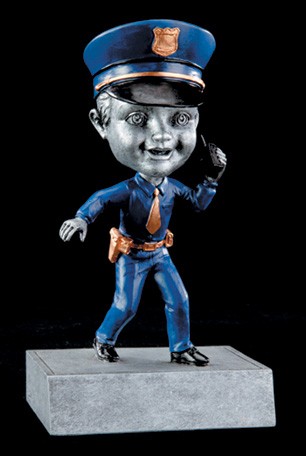 Policeman Bobblehead Figurine 1