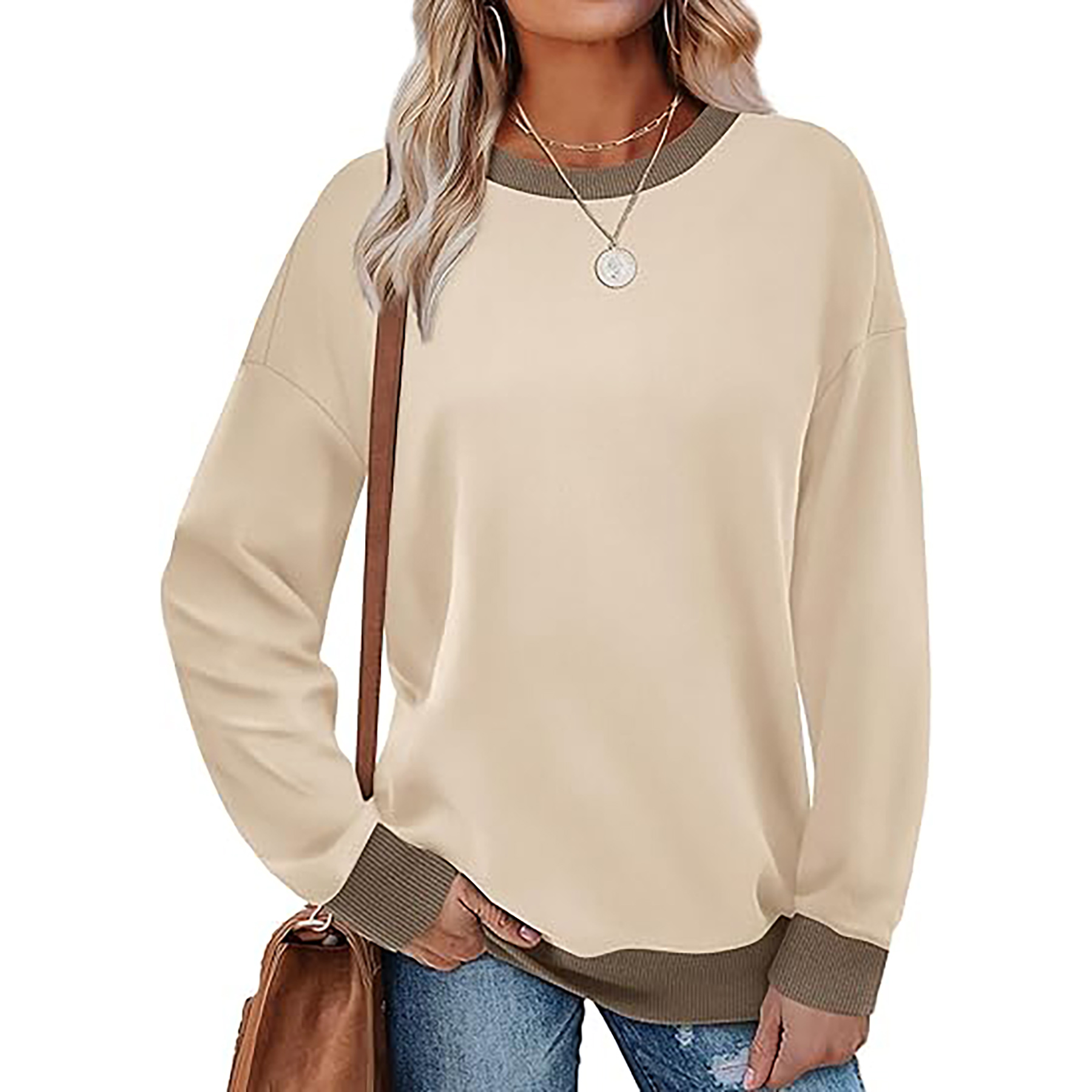 Women Crewneck Long Sleeve 3