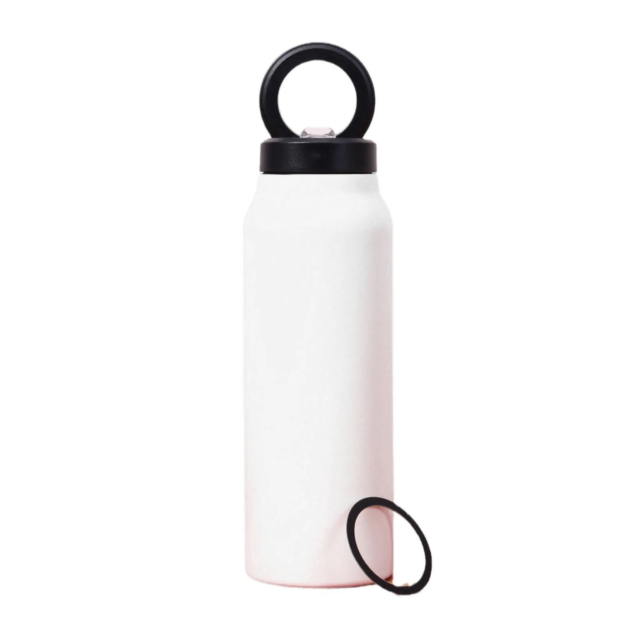 24OZ Bracket Insulated Cup With Straw And Magnetic Ring 6