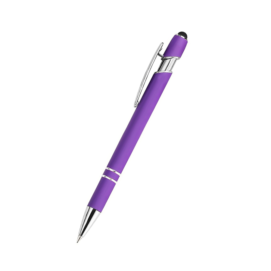 Velour™ Naishi Metal Accents Velvet Stylus Pen 30