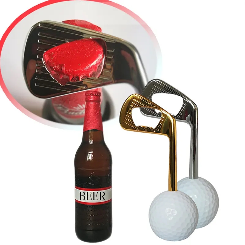 Golf Ball Zinc Alloy Beer Metal Bottle Opener 6