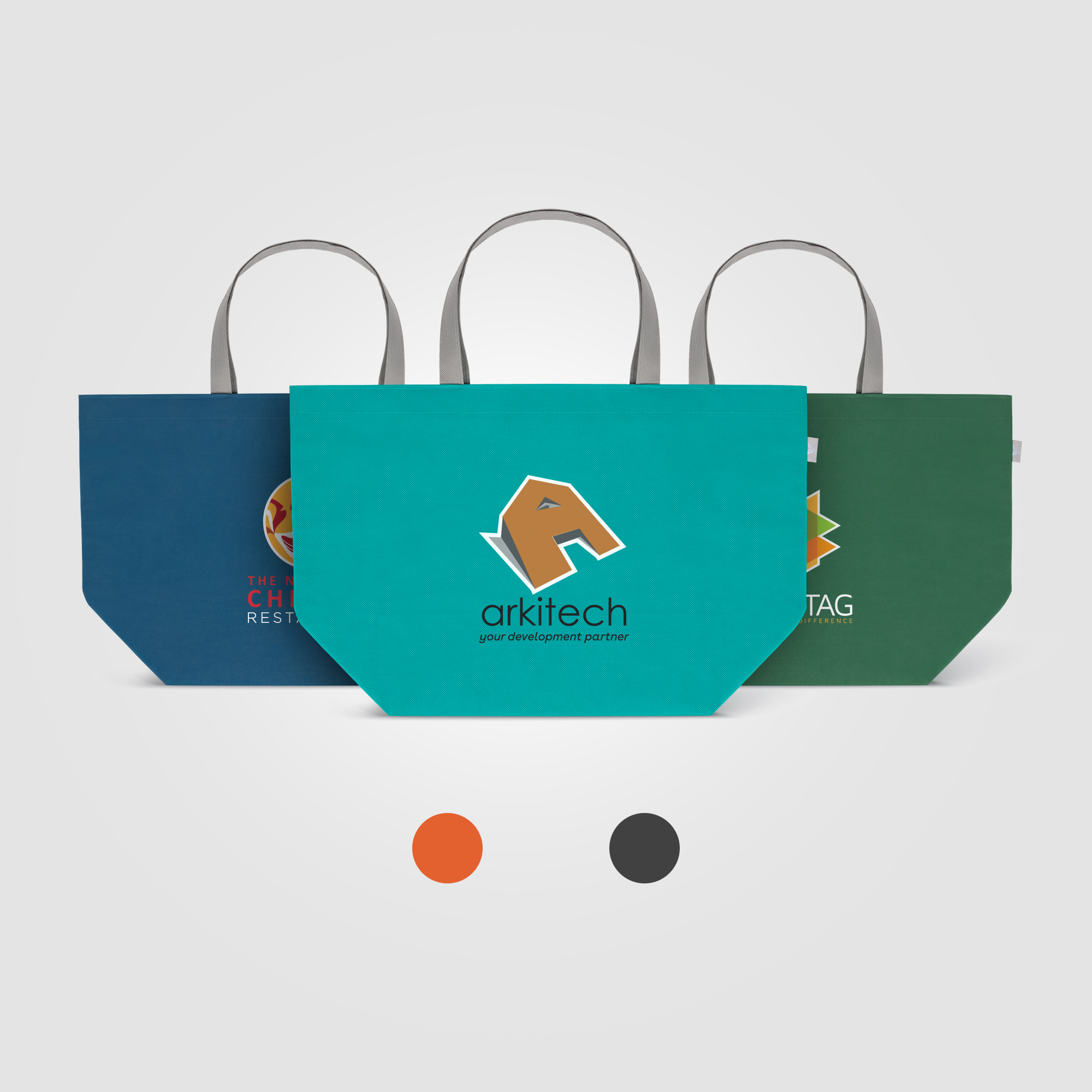 Julian RPET - Recycled Non-Woven Shopping Tote Bag 13