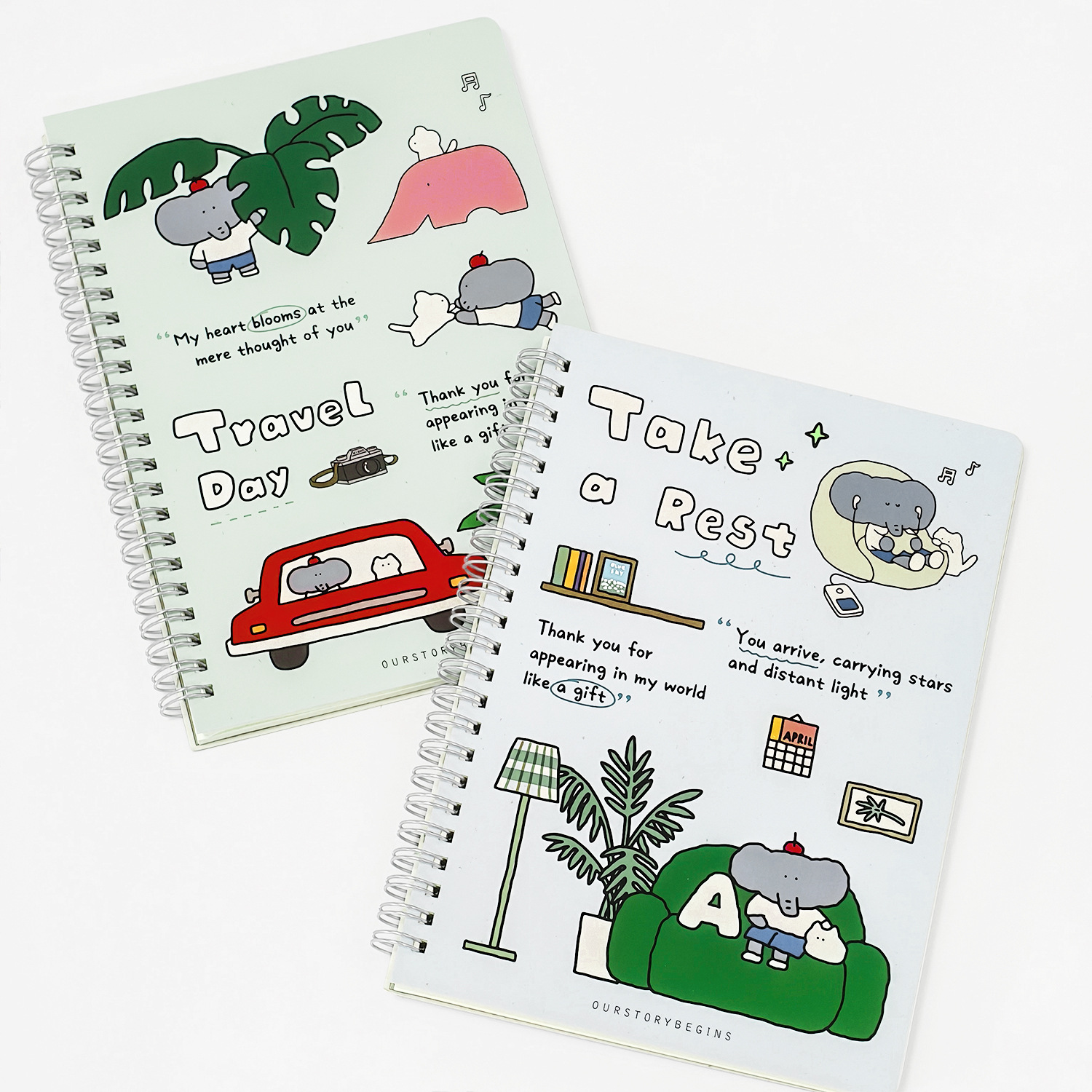 A5 Spiral Notebook W/ Full Color Cover 2