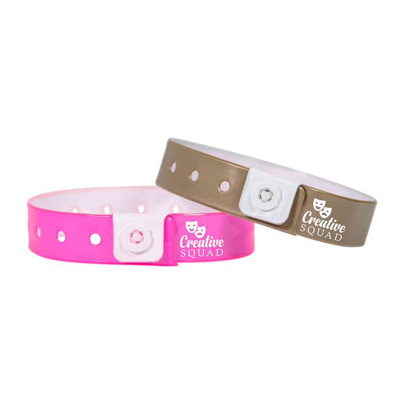 Low Minimum Vinyl Wristbands 16