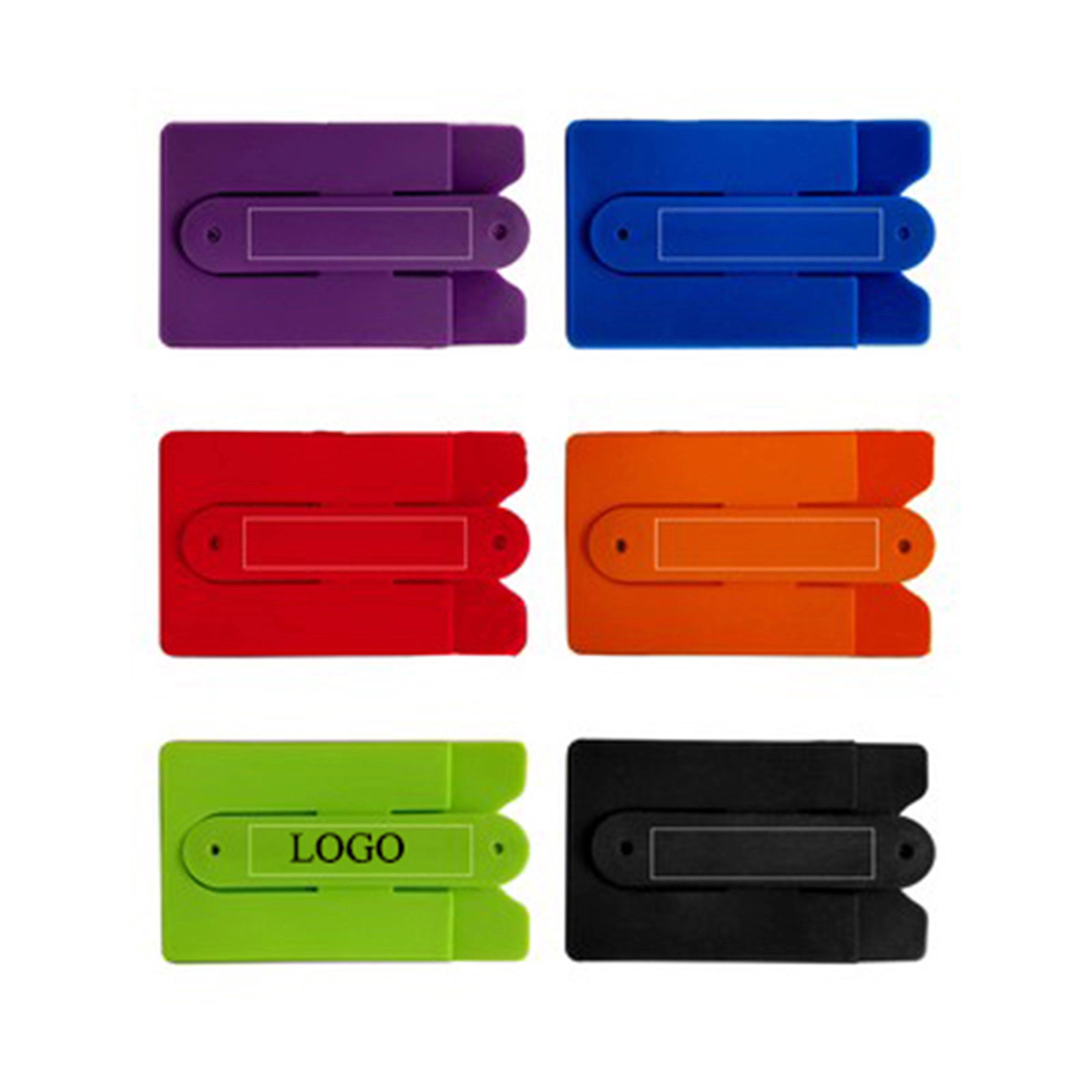 Silicone Phone Wallet with Stand 5