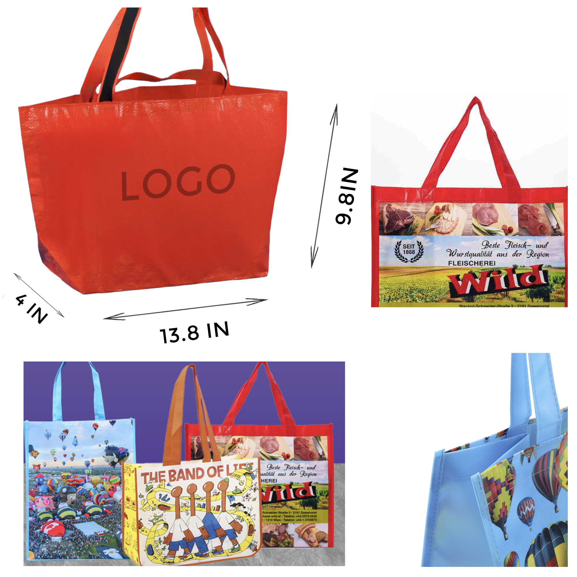 Stylish Laminated Non Woven Bag 2