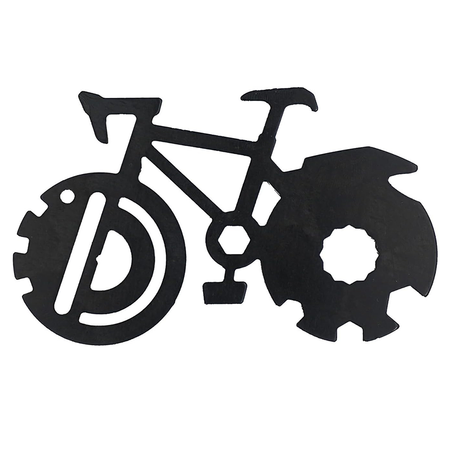 GearCard 20-in-1 Bike-Shaped Multi-Tool Card 1