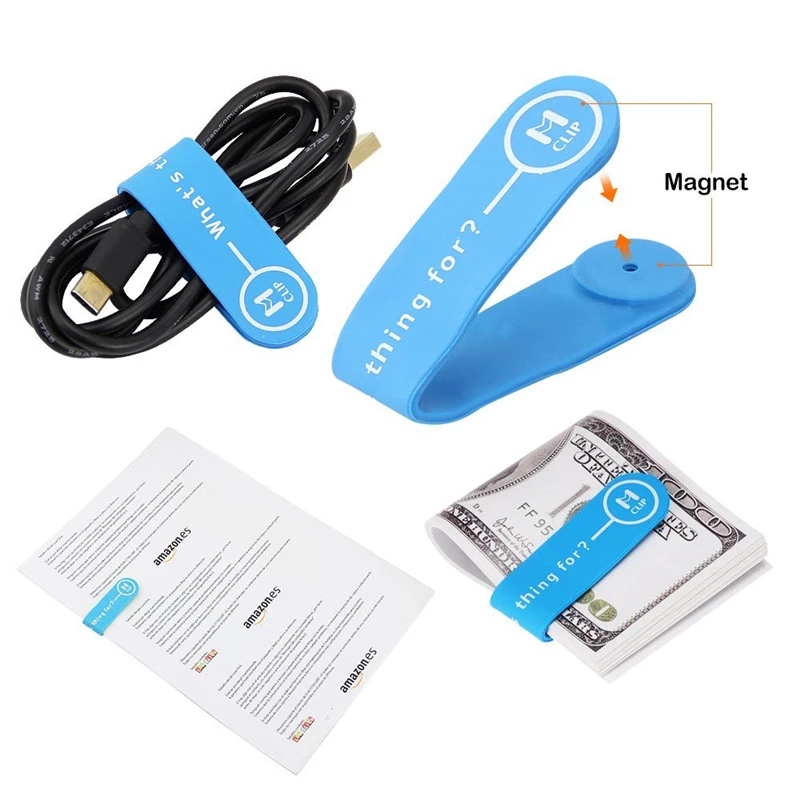 Multi-functional Silicone Magnetic Clip 2