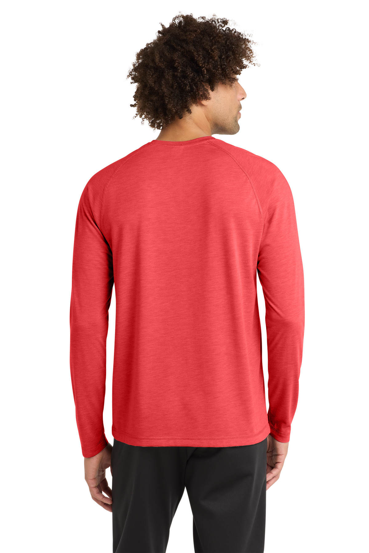 Sport-Tek PosiCharge Long Sleeve Tri-Blend Wicking Raglan Tee ST400LS 36