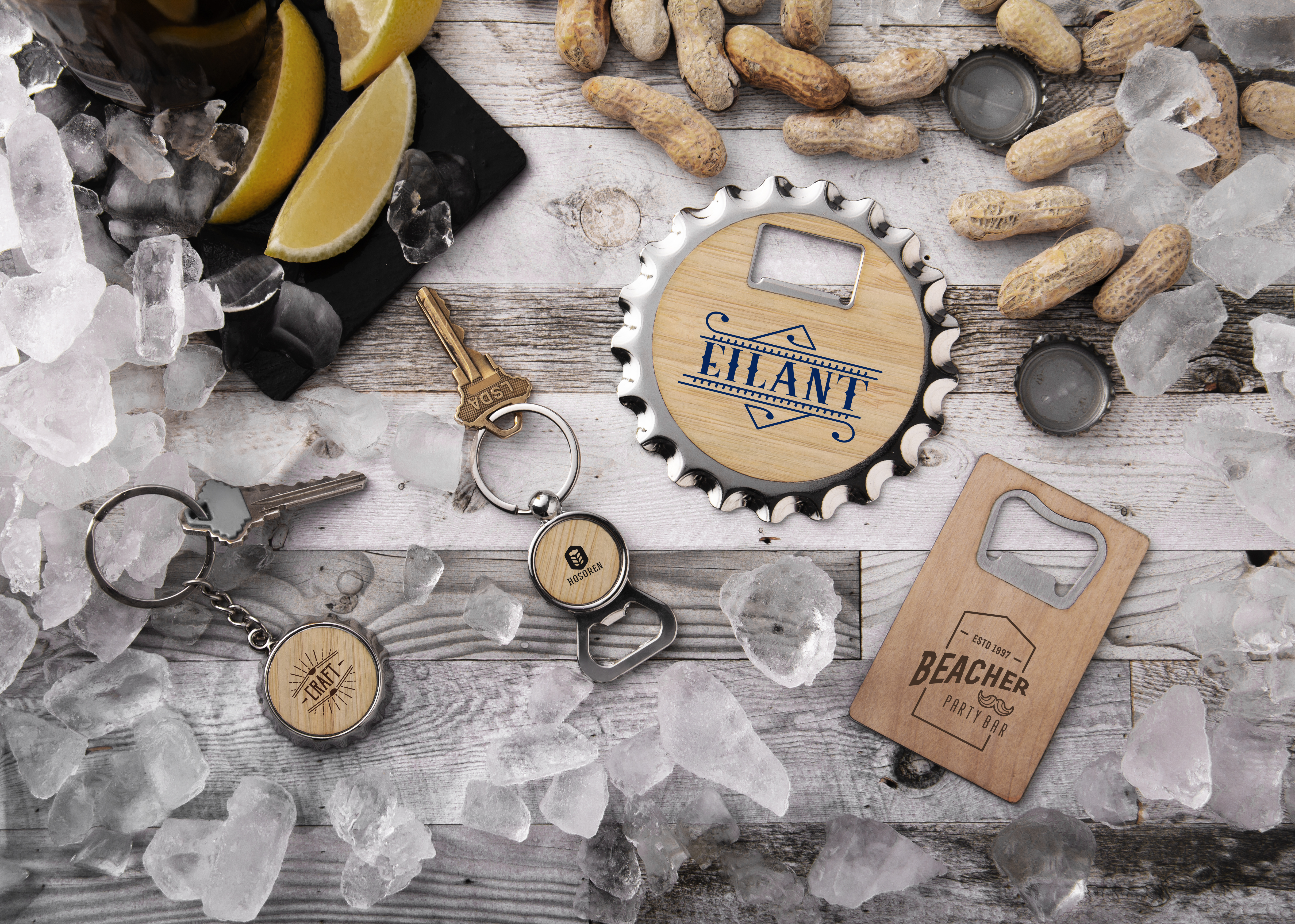 Wood Credit Card Bottle Opener 2