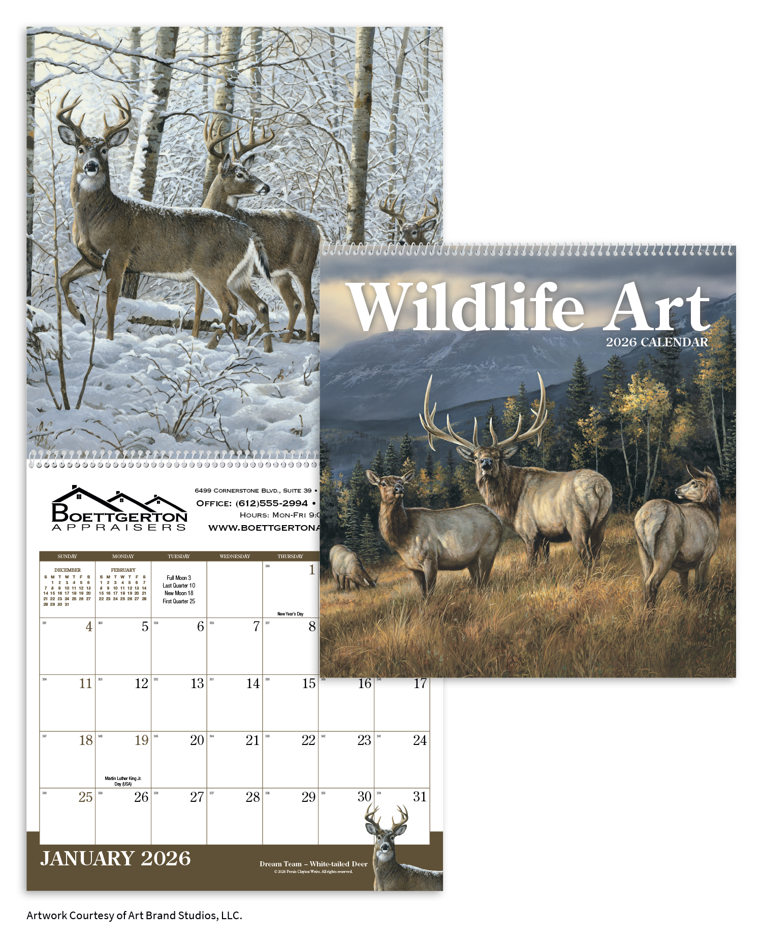 Triumph® Calendars Wildlife Art Calendar 26