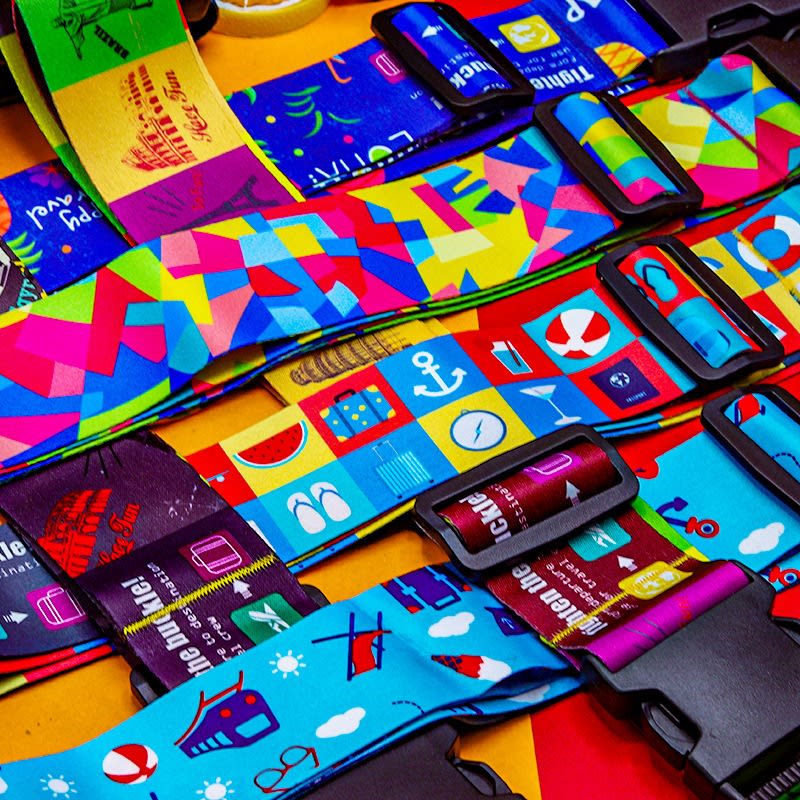 Full Color Premium Luggage Strap 3