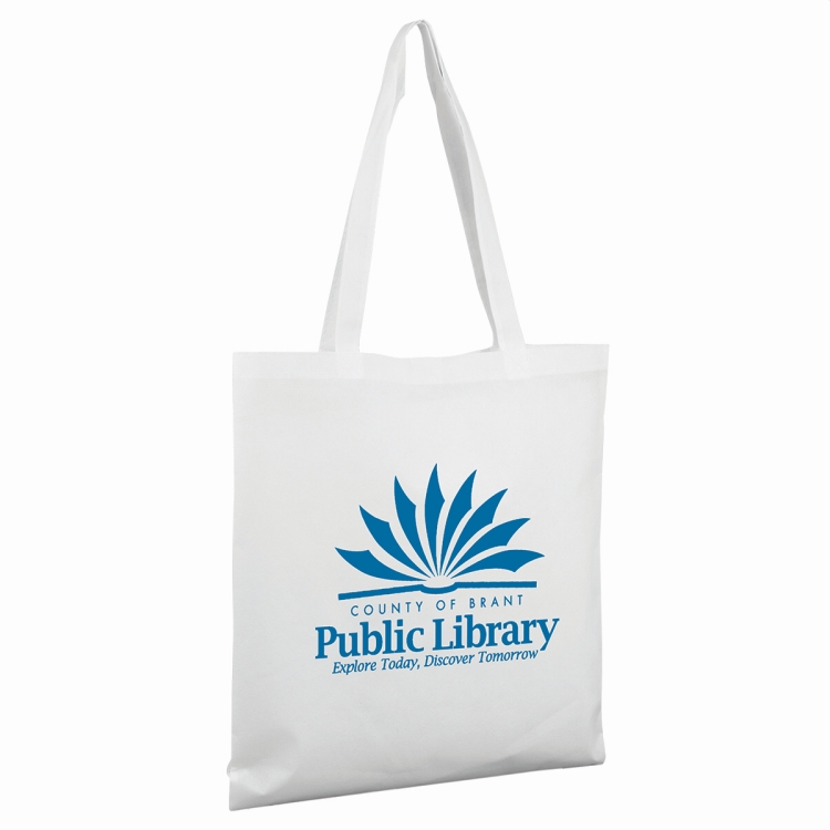 15"W x 16"H -"Catalina" Day Tote & Shopping Bag with Hook and loop Fastener Closure 3