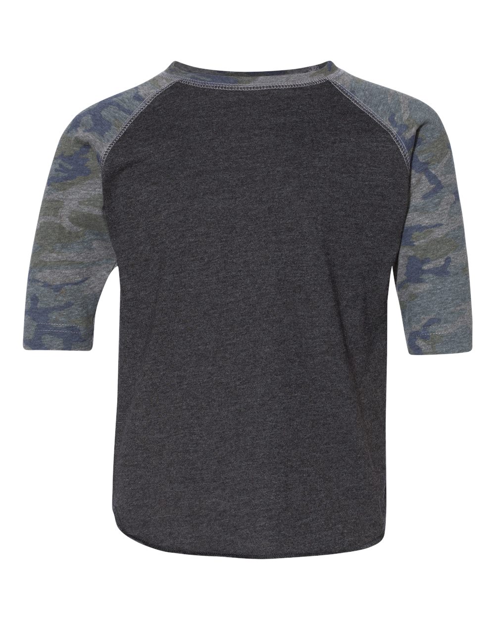 Toddler Baseball Fine Jersey Three-Quarter Sleeve Tee - 3330 43