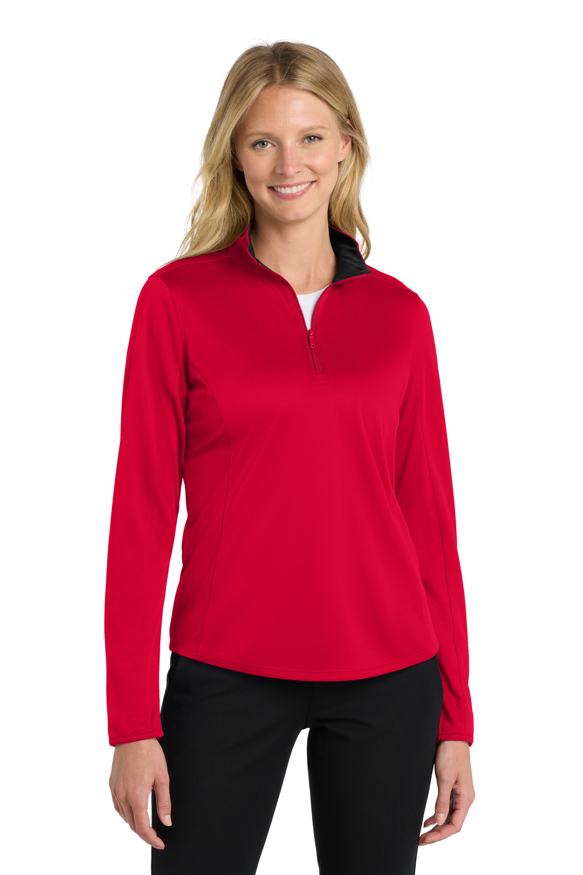 Port Authority Women's Silk Touch Performance 1/4-Zip LK584 26