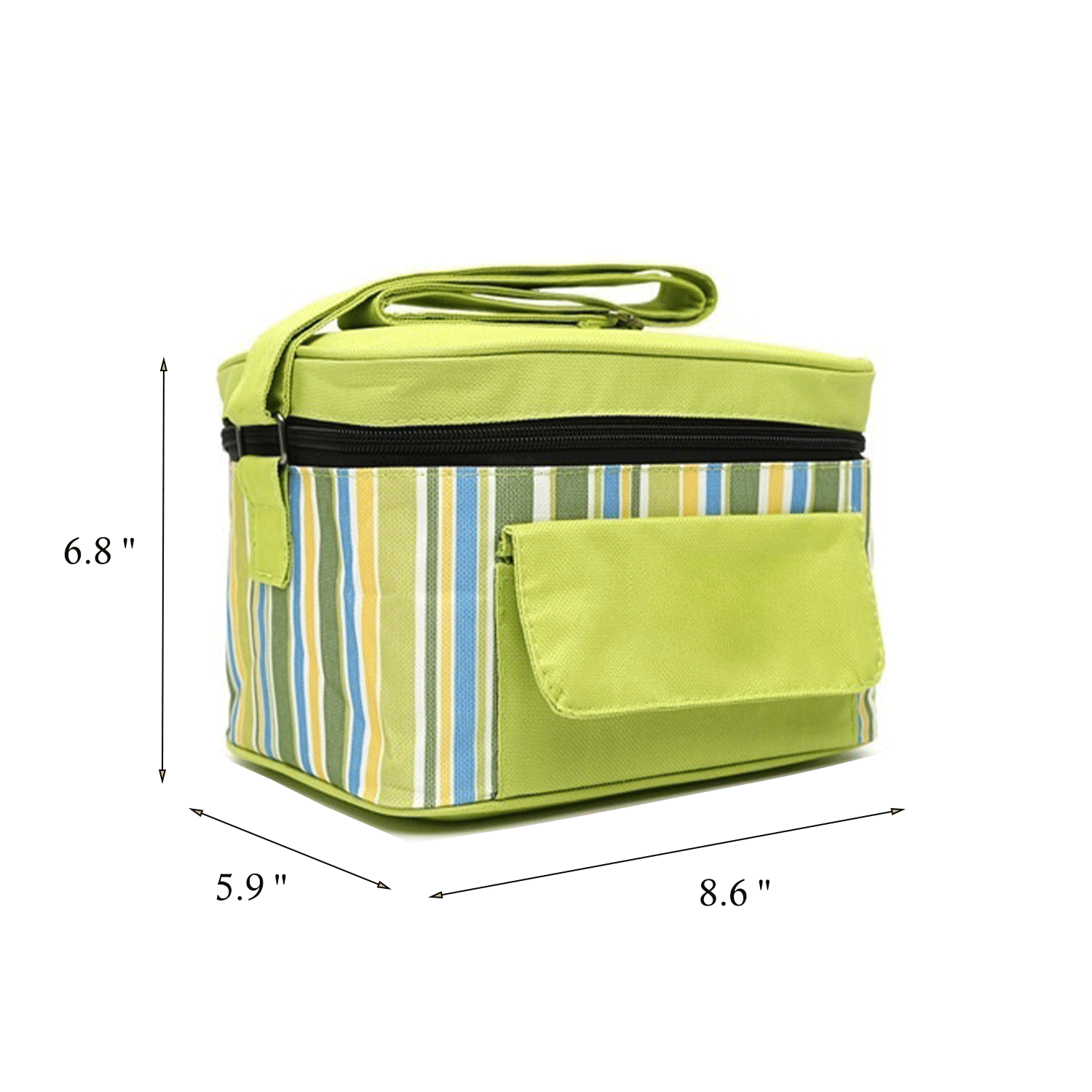 600D Oxford travel outdoor Thermal Insulation Lunch Bag 3