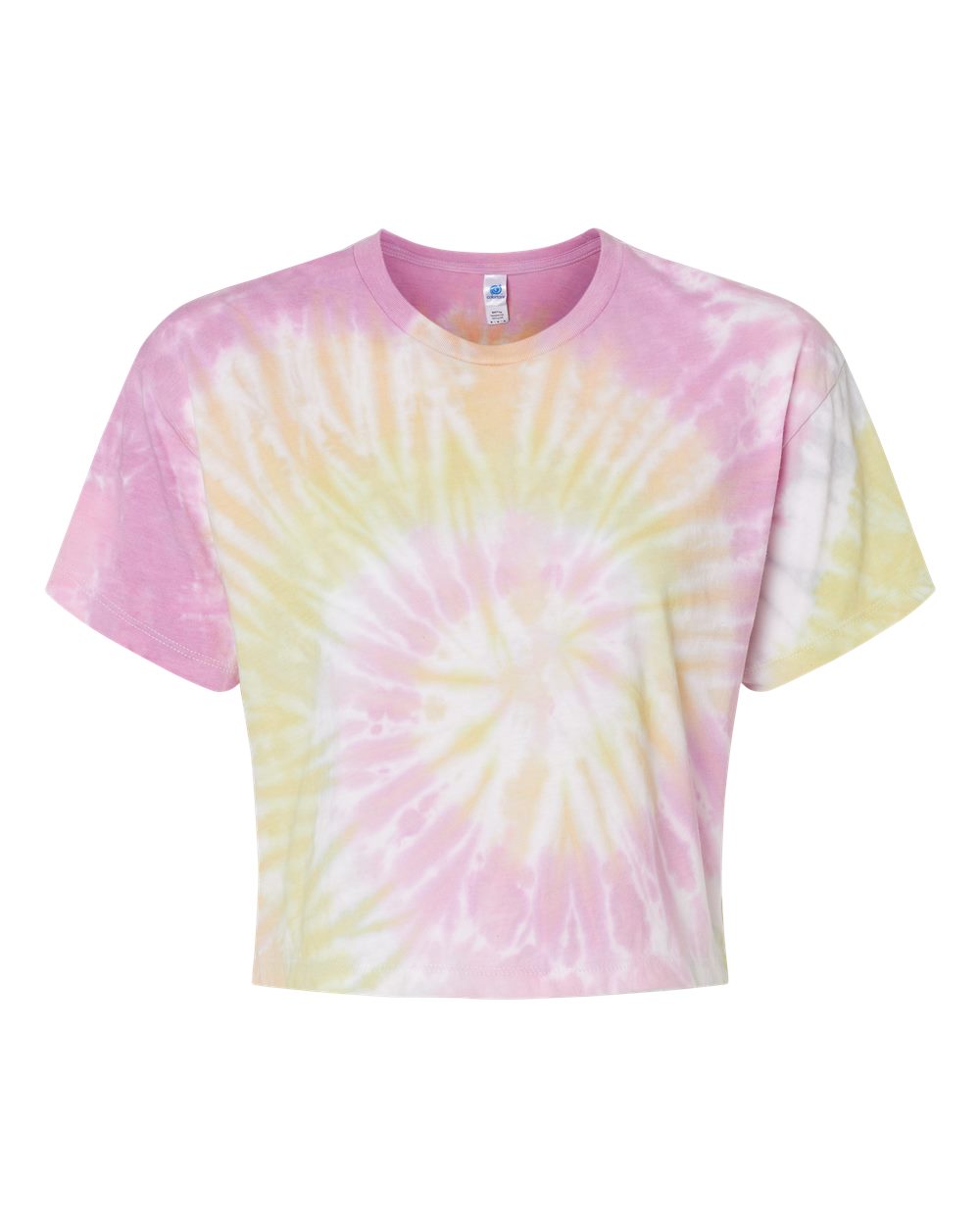 Women's Tie-Dyed Crop T-Shirt - 1050 29