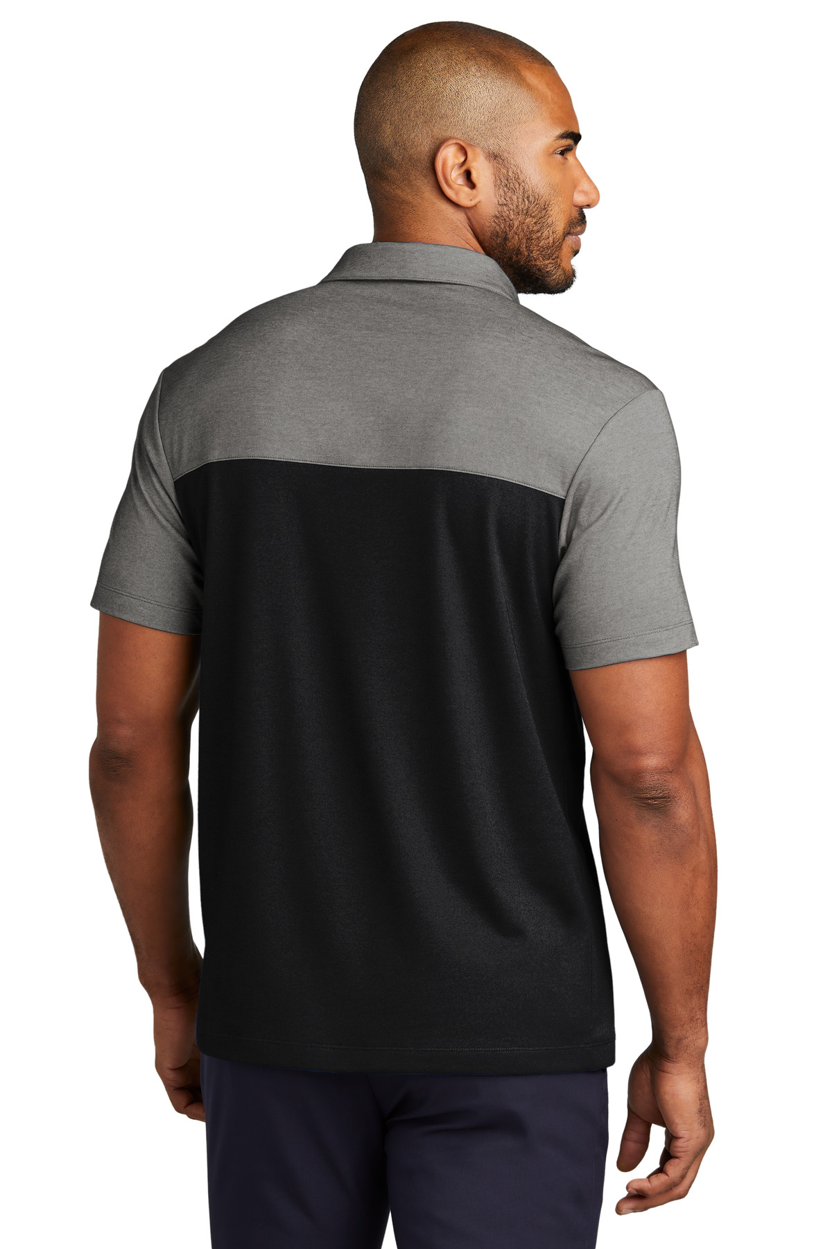 Port Authority Fine Pique Blend Blocked Polo K831 21