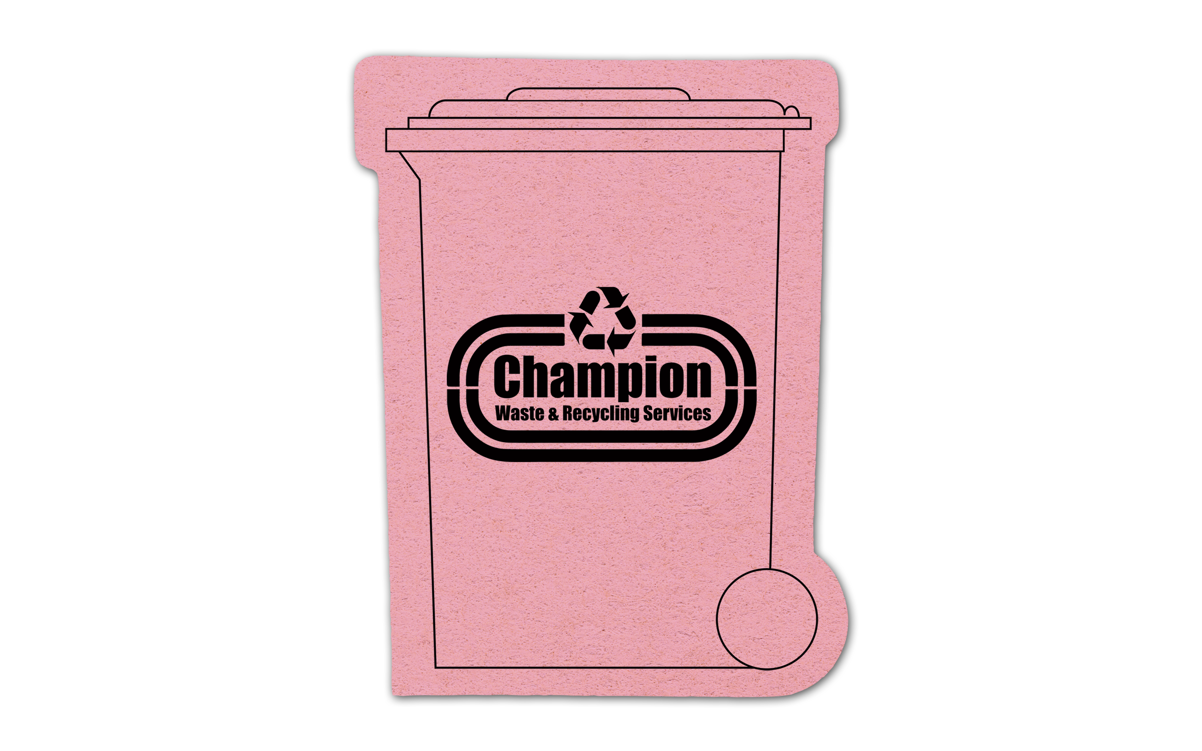 Recycling Bin Compressed Sponge 12