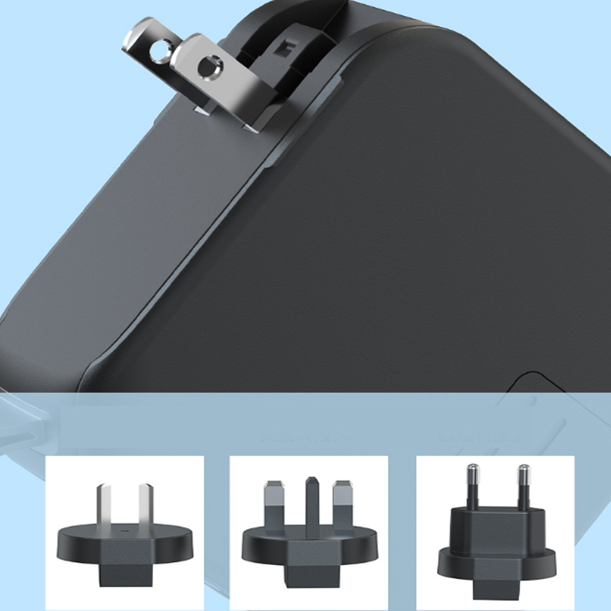 Multi-Function Wireless Charger W/ Wall Plug and Phone Stand 3