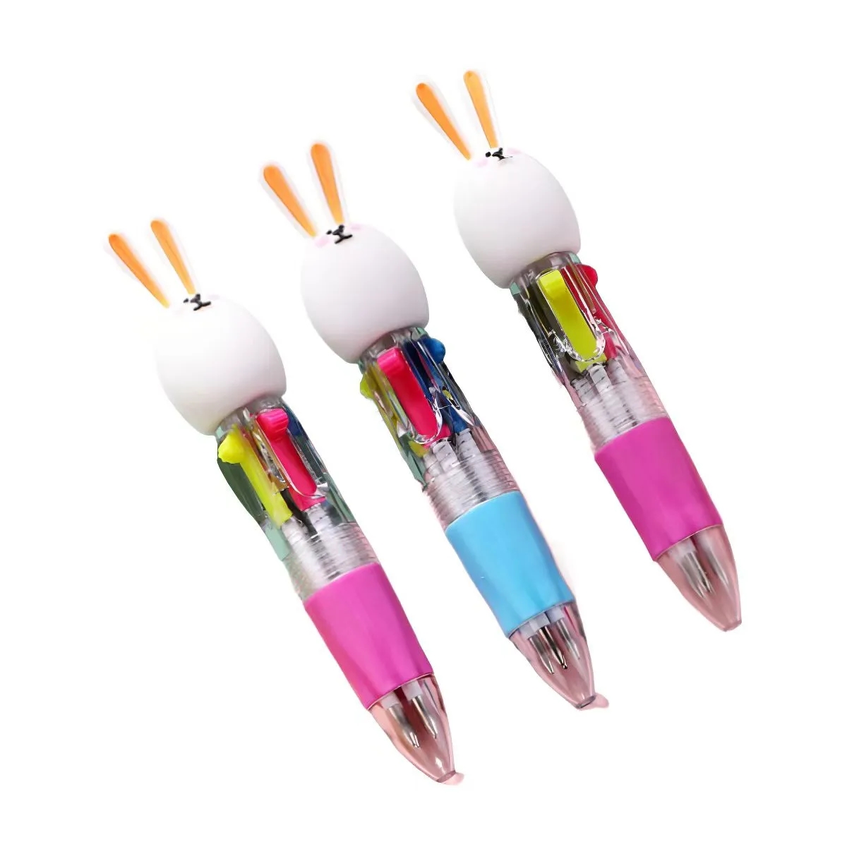 Mini Cute Cartoon Four Color Ballpoint Pens 4
