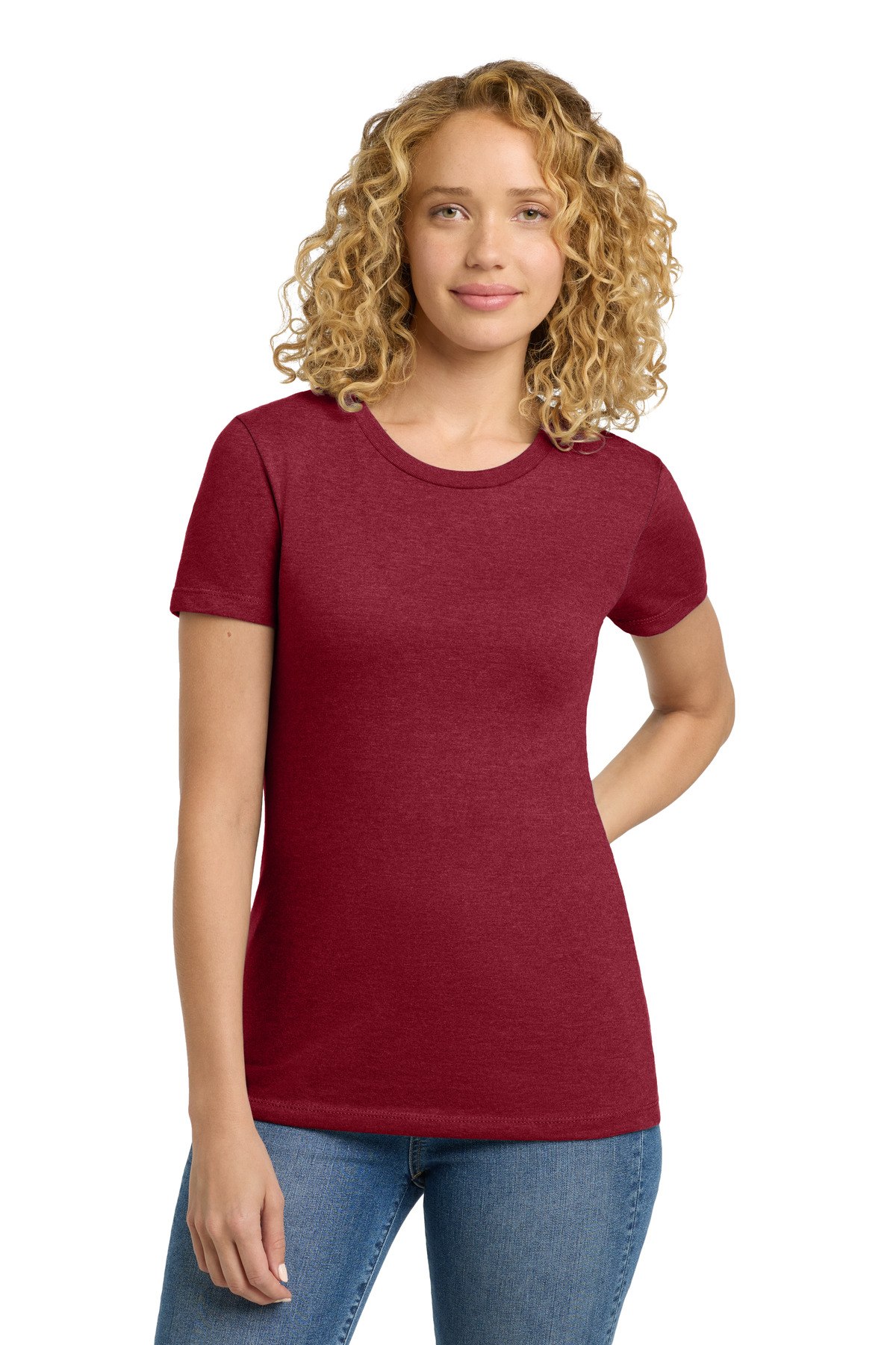 Next Level Apparel Women's CVC Tee. NL6610 139