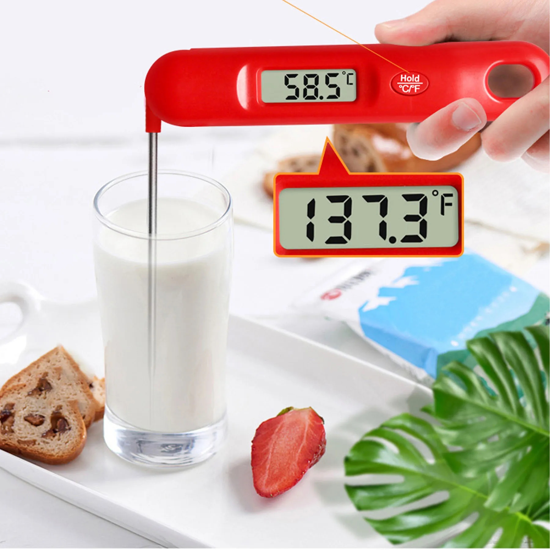 Waterproof Kitchen Food Thermometer 8