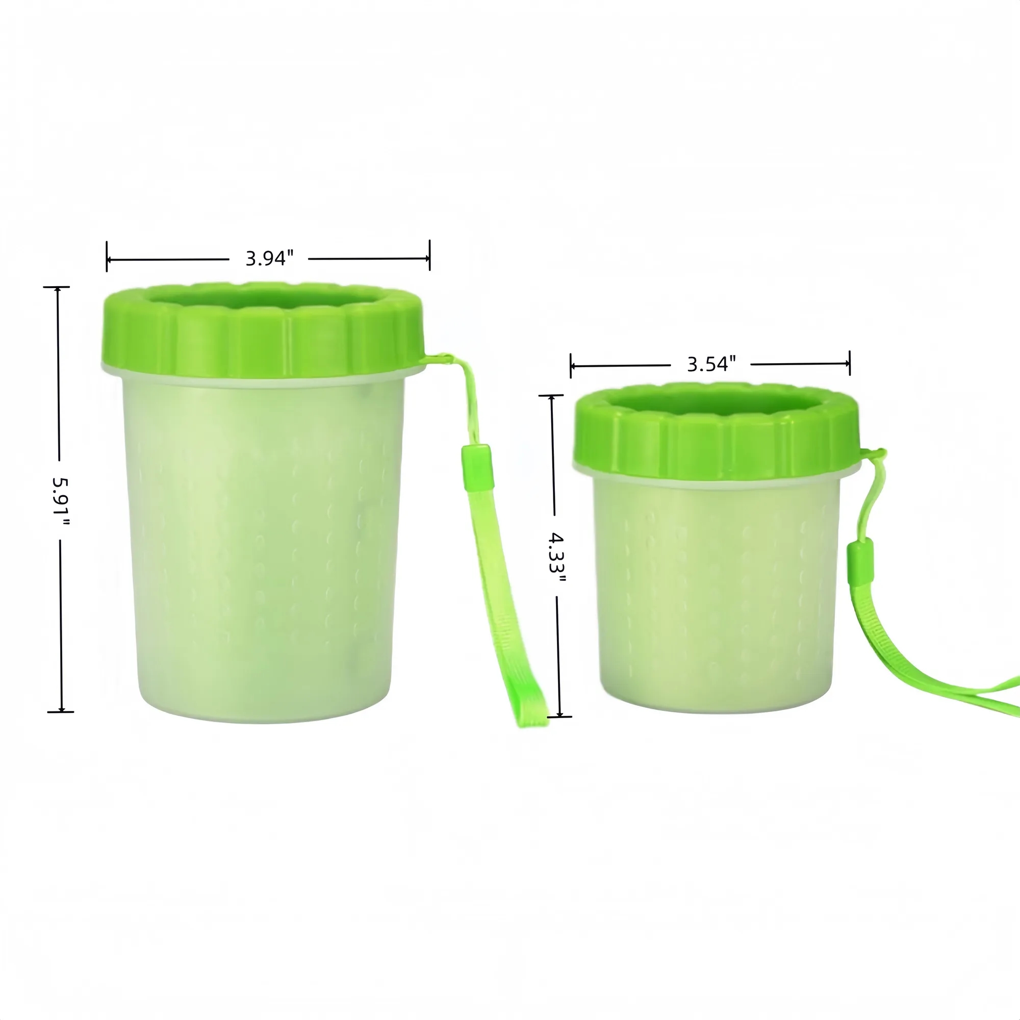 Portable Pet Paw Cleaning Cup With Brush 2