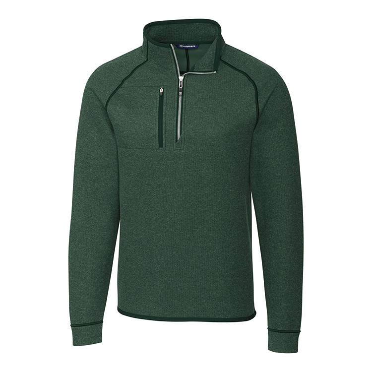 Cutter & Buck Mainsail Sweater-Knit Half-Zip Pullover Jacket 4